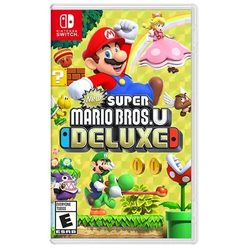 NİNTENDO SWİTCH OLED NEON RED/NEON BLUE OYUN KONSOLU + NEW SUPER MARİO BROS U DELUXE NİNTENDO SWİTCH OYUN + NİNTEDO SWİTCH OLED SÜPER MARİO ÇANTA 