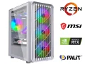 RYZEN 5 5600+16GB RAM+1TB M2+RTX 4060 OYUNCU BİLGİSAYARI BEYAZ