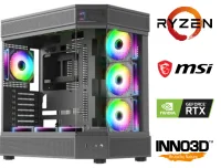 RYZEN 7 9800X3D+32GB RAM+2TB M2+RTX 5080 OYUNCU BİLGİSAYARI SİYAH