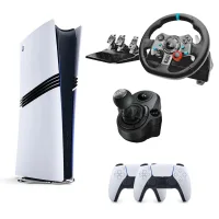 SONY PLAYSTATİON 5 PS5 PRO 2TB  + 2.KOL + SHİFTER + LOGİTECH G29 DİREKSİYON OYUN KONSOLU