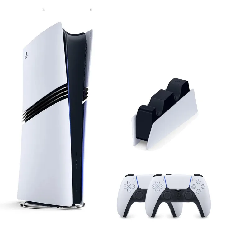 SONY PLAYSTATİON 5 PS5 PRO 2TB + 2.KOL + SONY ŞARJ İSTASYONU