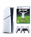 SONY PLAYSTATİON 5 PS5 SLIM CD Lİ + 2.KOL + FC 25 OYUNU (İTHALATÇI GARANTİLİ)