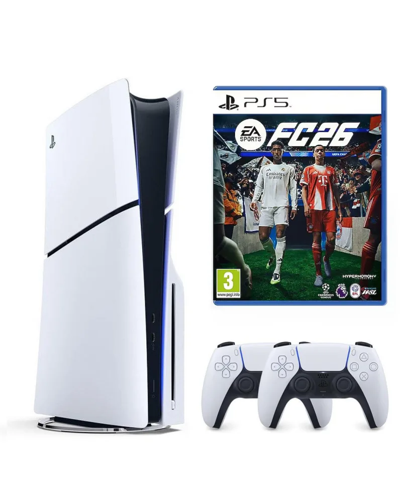 SONY PLAYSTATİON 5 PS5 SLIM CD Lİ + 2.KOL + FC 26 OYUNU
