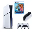 SONY PS5 PLAYSTATİON 5 SLİM CD Lİ 1TB KONSOL  + 2. KOL + SONY PS5 DUALSENSE CHARGİNG STATİON + MİNE CRAFT PS5 OYUN