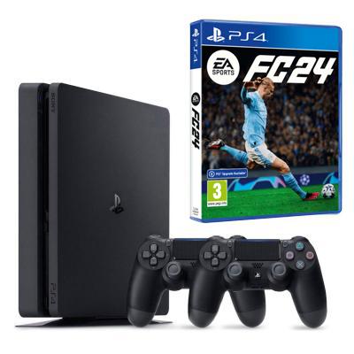 **TEŞHİR** SONY PS4 SLIM 1TB + 2.KOL + FC 24 BUNDLE PAKET