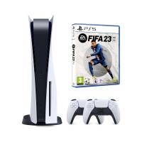 SONY PLAYSTATİON 5 PS5 CD'Lİ +2. KOL + FİFA 23 OYUNU (İTHALATÇI GARANTİLİ)