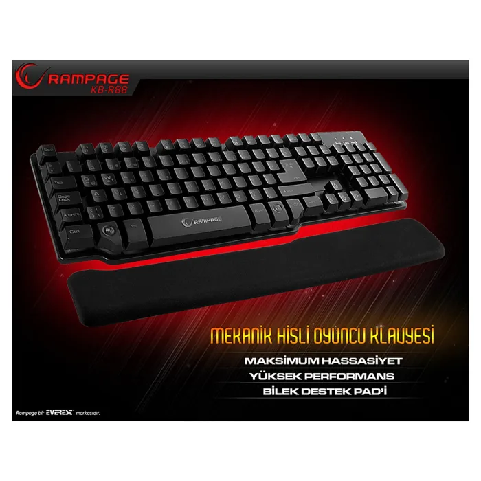 Everest KB-R88 Mekanik Hisli Klavye