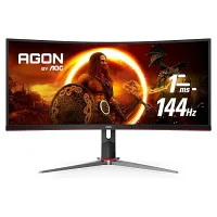 2. El AOC CU34G2X 34" 1 ms WQHD FreeSync Curved Pivot Oyuncu Monitörü (3 Ay Garanti)