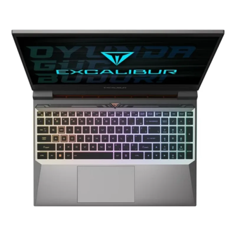 2. El Casper Excalibur G870.1245-BVA0X-B i5-12450H 16 GB 500 GB SSD RTX4050 15.6" Full HD Gaming Laptop (3 Ay Garanti)
