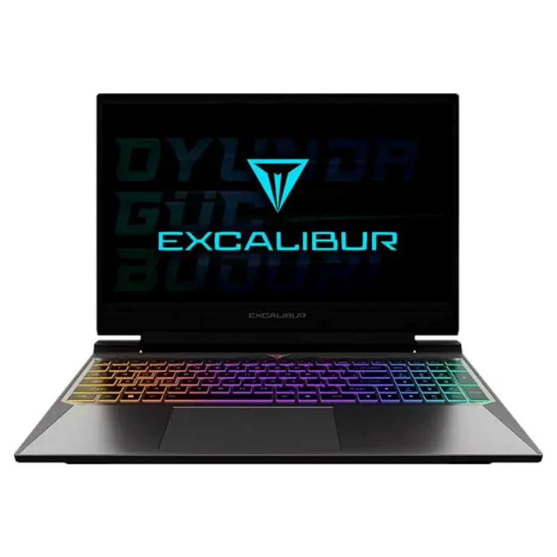 2. El Casper Excalibur G870.1270-DVA0X-B i7-12700H 32 GB 500 GB SSD RTX4050 15.6" Full HD Gaming Laptop (3 Ay Garanti)