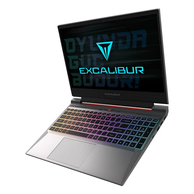 2. El Casper Excalibur G870.1270-DVA0X-B i7-12700H 32 GB 500 GB SSD RTX4050 15.6" Full HD Gaming Laptop (3 Ay Garanti)