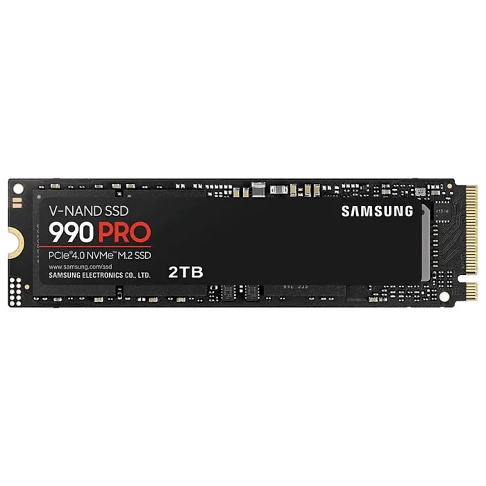 2.El Samsung 990 PRO 2 TB 7450-6900MB-S NVME M.2 SSD (MZ-V9P2T0BW)