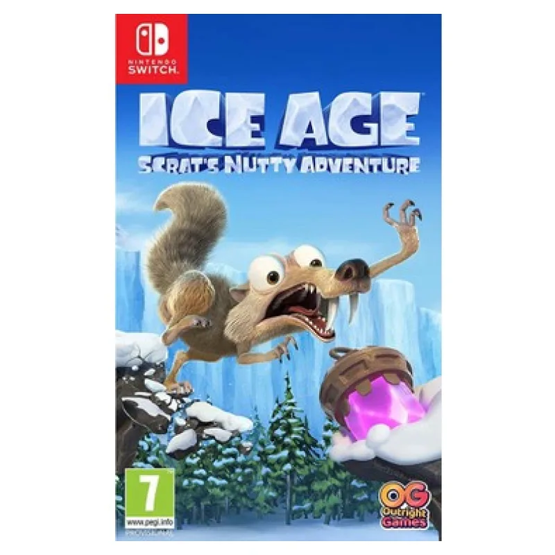 2.EL NINTENDO SWITCH ICE AGE SCRAT'S NUTTY ADVENTURE OYUN