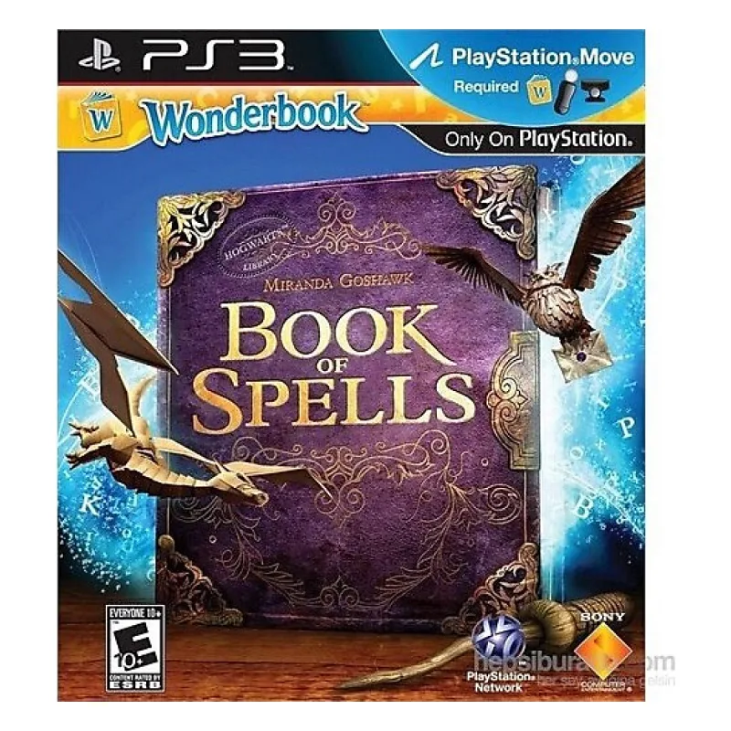 2.EL PS3 BOOK OF SPS3 OYUN BOOK OF SPELLS/WONDERBOOK