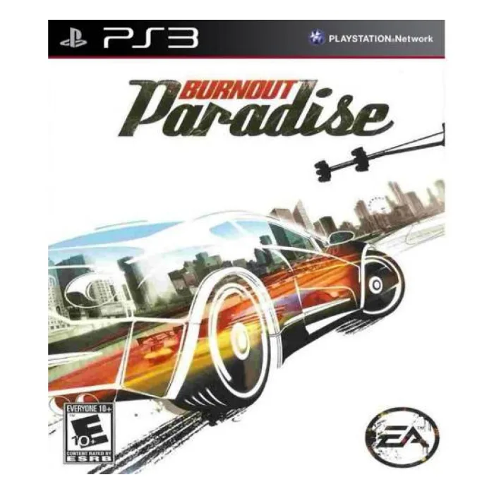 2.EL PS3 OYUN  BURNOUT PARADISE