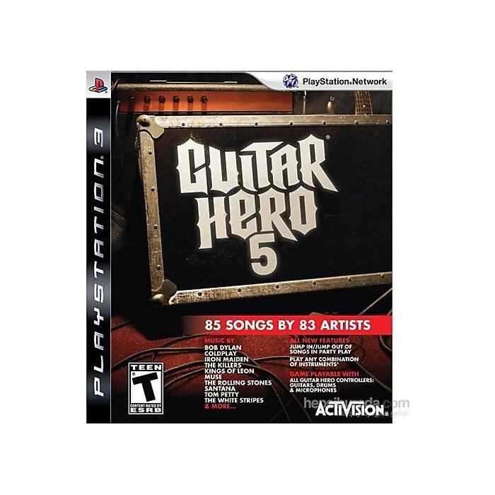 Guitar hero shop 5 ps3