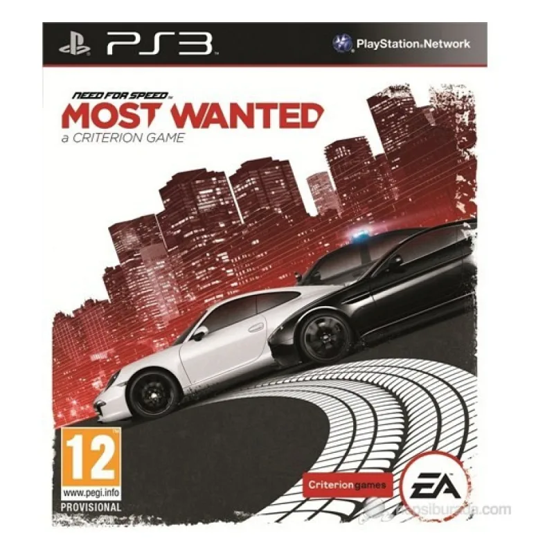 2.EL PS3 Need For Speed Most Wanted Oyun (Move Destekli)