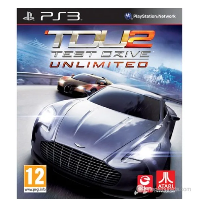 2.EL PS3 OYUN TDU2 TEST DRIVE UNLIMITED -OK