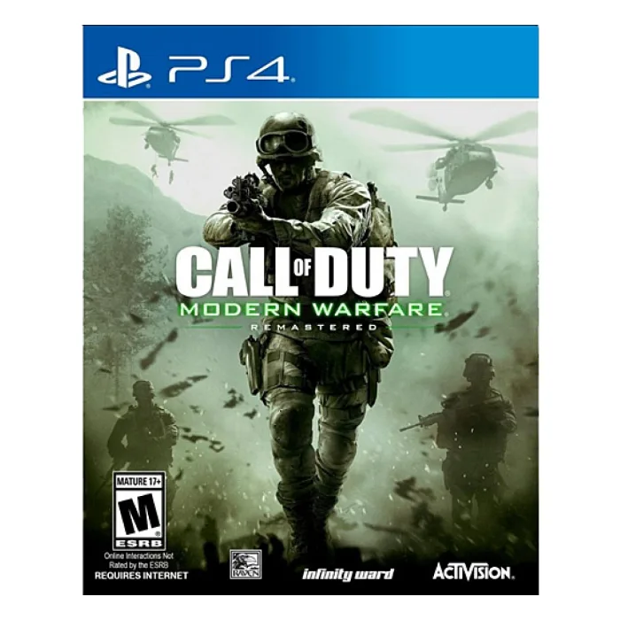 2.EL PS4 OYUN CALL OF DUTY MODERN WARFARE REMASTERED
