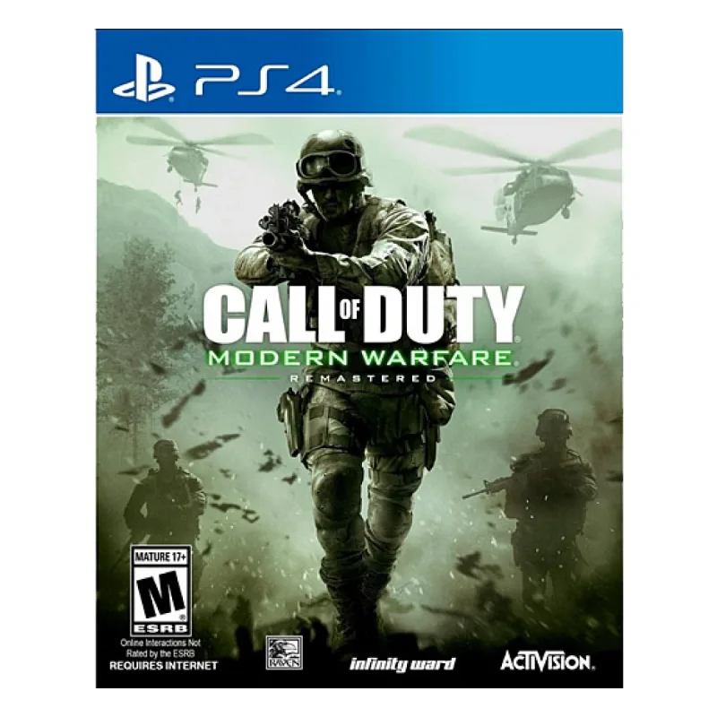 2.EL PS4 OYUN CALL OF DUTY MODERN WARFARE REMASTERED