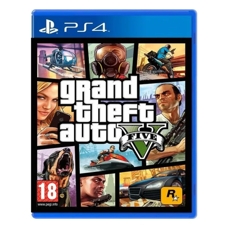 2.EL PS4 Grand Theft Auto 5 Oyun (Gta 5)