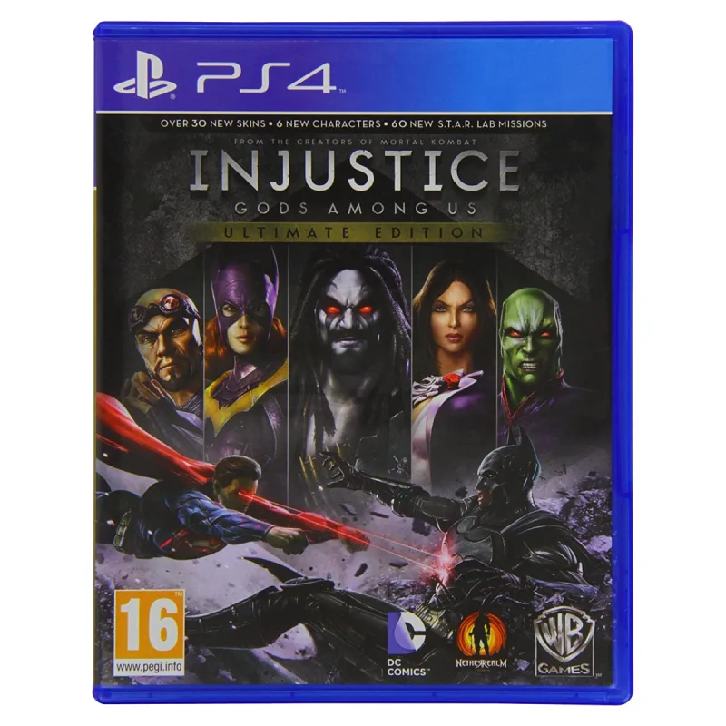 2.EL PS4 Injustice Gods Among Us Oyun