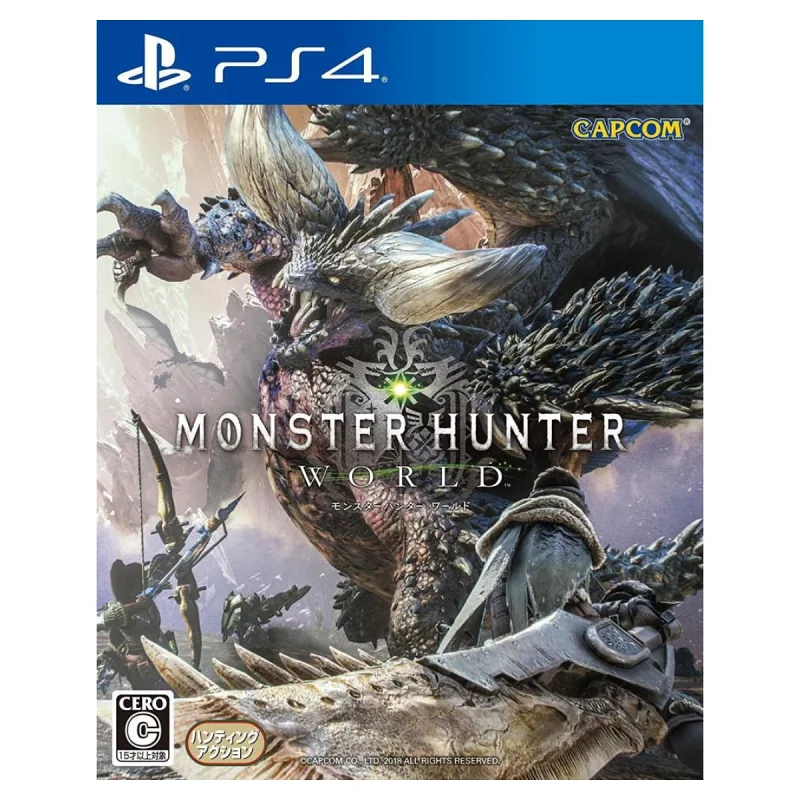 2.EL PS4 Monster Hunter: World Oyun