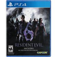 2.EL PS4 OYUN RESİDENT EVİL 6 OYUN