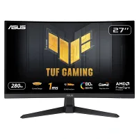 2.EL Asus TUF Gaming VG27VQM1B 27" 1 ms Full HD Curved 280 Hz Oyuncu Monitörü (18 ay garanti)