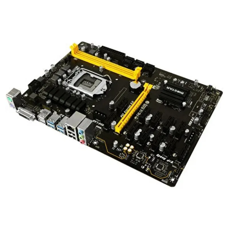 2.EL Biostar TB250-BTC PRO Intel LGA1151P DDR4 Anakart (Toplam 8 Pcı Soketi mevcut)