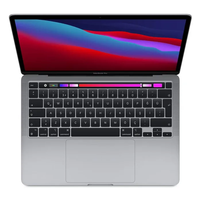 2.EL MacBook Pro M1 8 GB 256 GB SSD 13.3" MYD82TU/A Uzay Grisi (3 Ay Garanti Pil Devri %83)