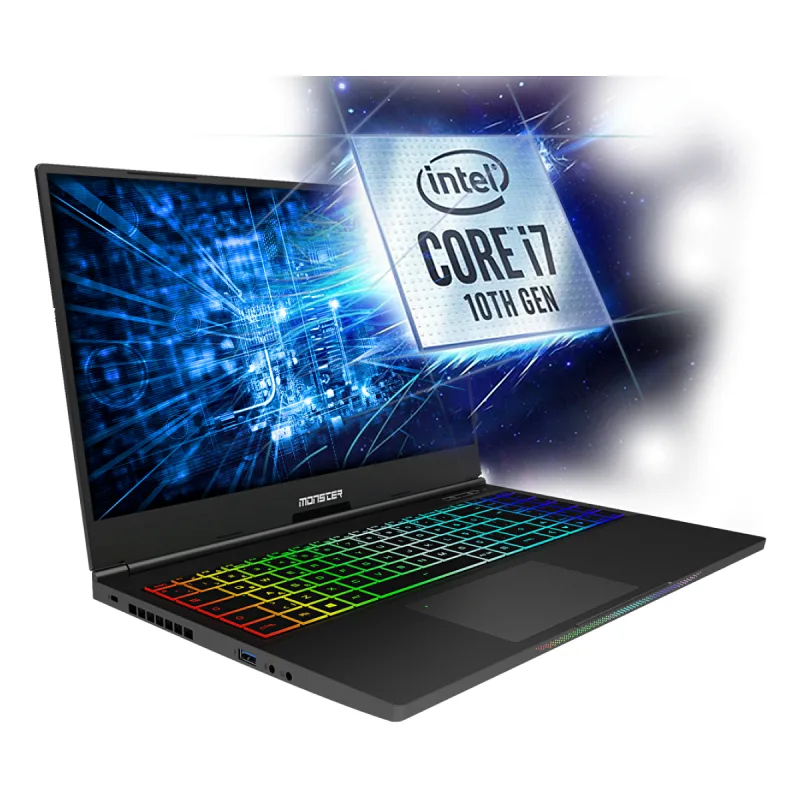2.EL MONSTER TULPAR T5 V21.1.2 İ7-10750H - 16 GB - 256 GB SSD - RTX2060 15.6'' FULL HD GAMİNG LAPTOP (3 AY GARANTİ)