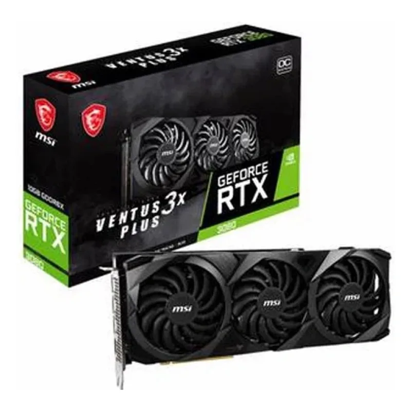 2.EL MSI GEFORCE RTX 3080 VENTUS 3X PLUS 10G OC LHR RTX3080 10GB GDDR6X 320B GAMİNG EKRAN KARTI