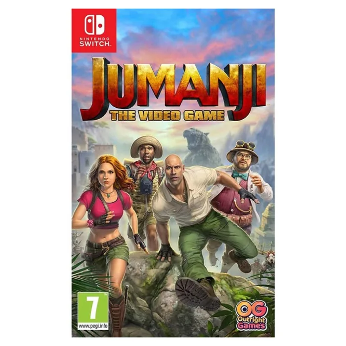 2.EL NINTENDO SWITCH JUMANJİ THE VİDEO GAME OYUN
