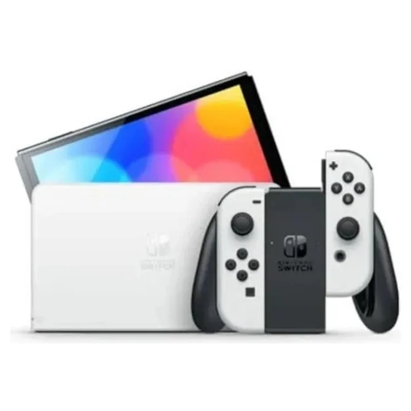 2.EL NINTENDO SWITCH OLED BEYAZ 128 GB OYUN YÜKLÜ KONSOL