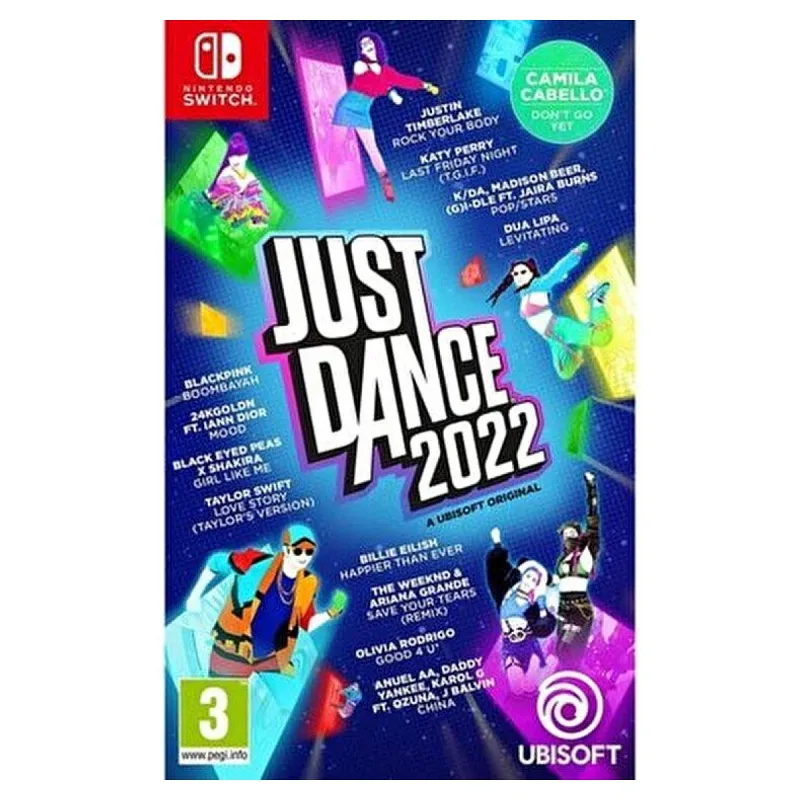 2.EL NINTENDO SWITCH OYUN JUST DANCE 2022 OYUN