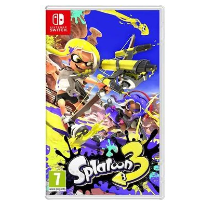 2.EL Nintendo Switch Splatoon 3 Oyun