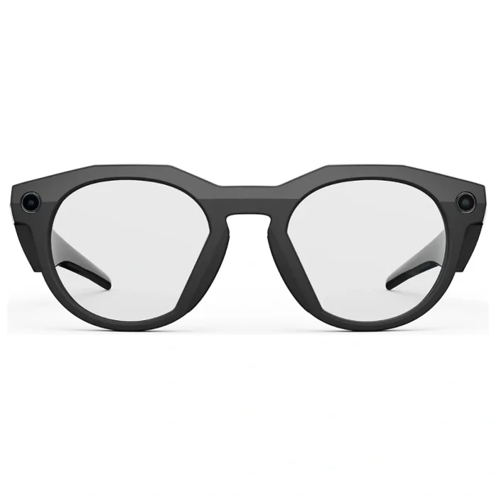 2.EL OAKLEY META HSTN BLACK CLEAR LENS/00W8002