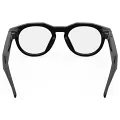 2.EL OAKLEY META HSTN BLACK CLEAR LENS/00W8002