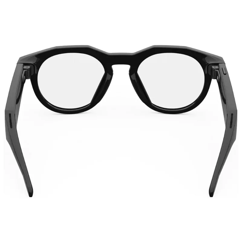 2.EL OAKLEY META HSTN BLACK CLEAR LENS/00W8002