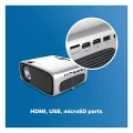 2.EL Philips NeoPix Ultra 2 Plus NPX645 Full HD Wi-Fi LED Projeksiyon Cihazı
