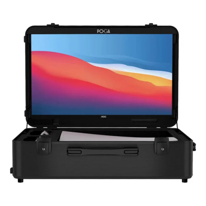 2.EL POGA Lux 23.8 inç 180Hz 1ms Full HD Adaptive Sync Fast IPS Monitör ve Siyah PS5 Taşıma Çantası