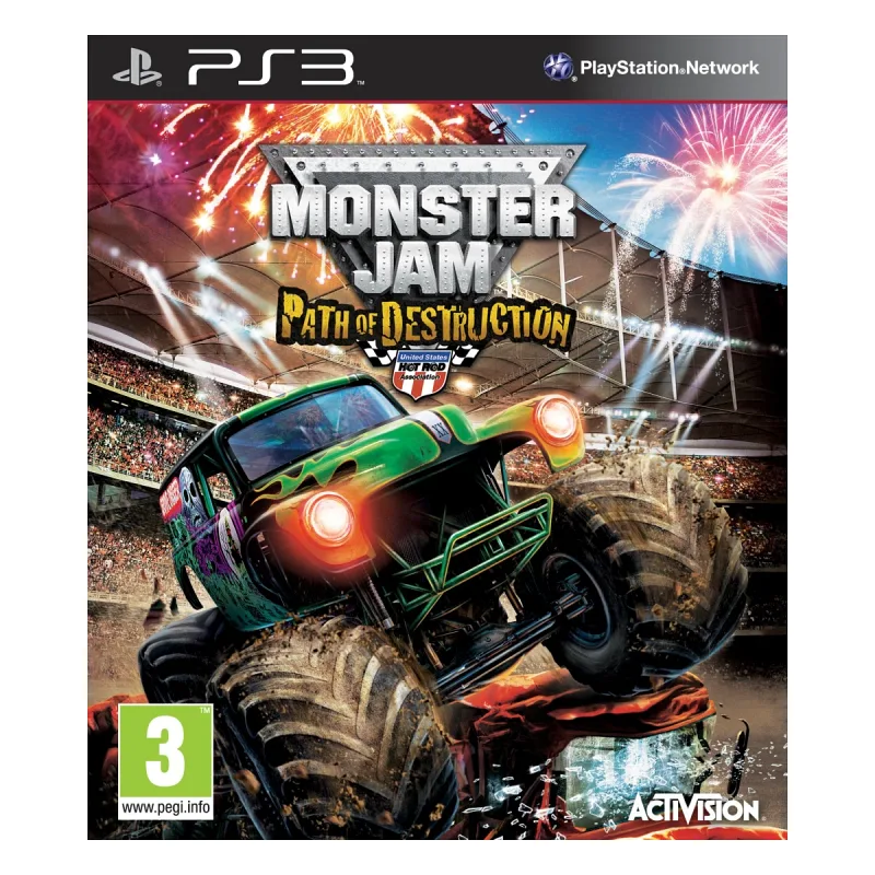 2.EL PS3 MONSTER JAM PATH OF DESTRUCTION OYUN