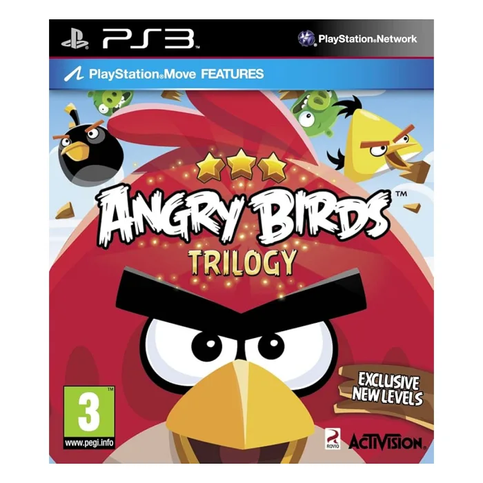 2.EL PS3 OYUN ANGRY BIRD TRILOGY