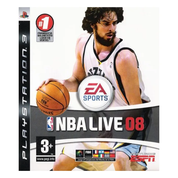 2.EL PS3 NBA Live 08 Oyun