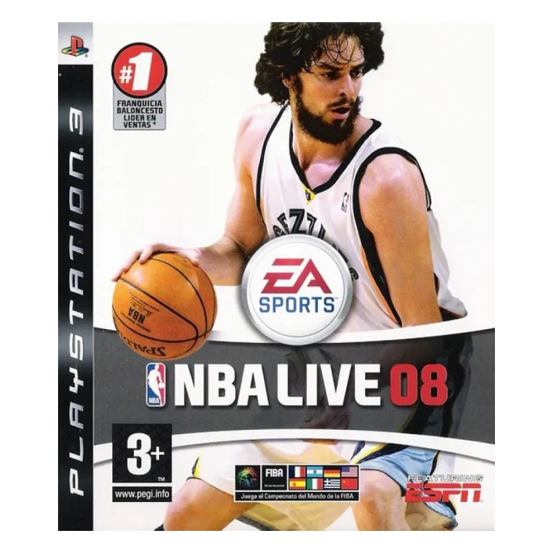 2.EL PS3 NBA Live 08 Oyun