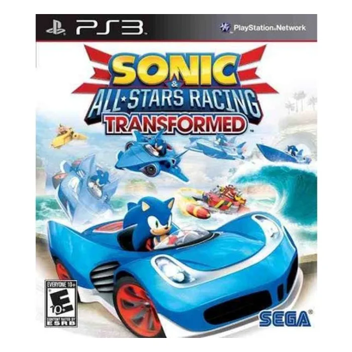 2.EL PS3 OYUN SONIC ALL STARS RACING TRANSFORMED OYUN