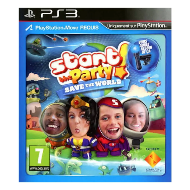 2.EL PS3 Start the Party: Save the World Oyun