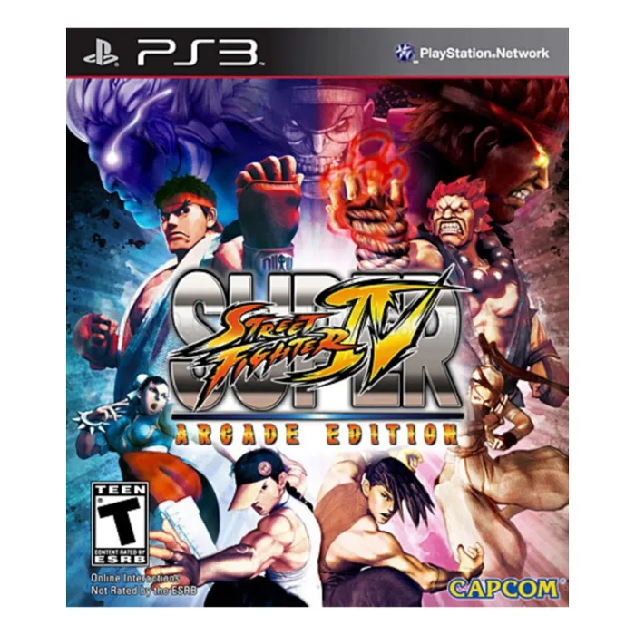 2.EL PS3 Super Street Fighter IV Arcade Edition