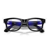 2.EL RAYBAN META WAYFARER AKILLI GÖZLÜK SİYAH ŞEFFAF MAVİ IŞIK FİLTRELİ